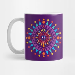 Tranquil Vision: Mind's Eye Harmony in Bold Colors Mug